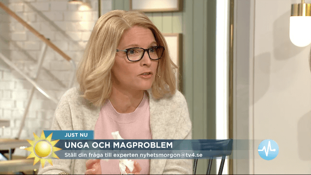 Leg dietisten Sofia Antonsson i Nyhetsmorgon