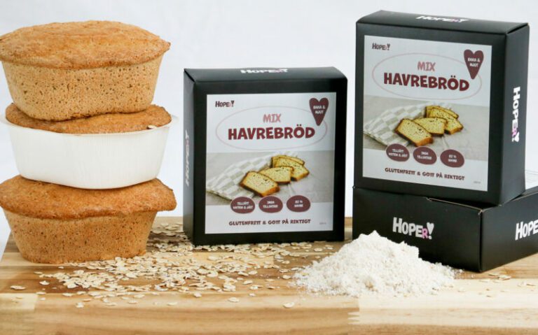 Glutenfritt bröd från Hoper